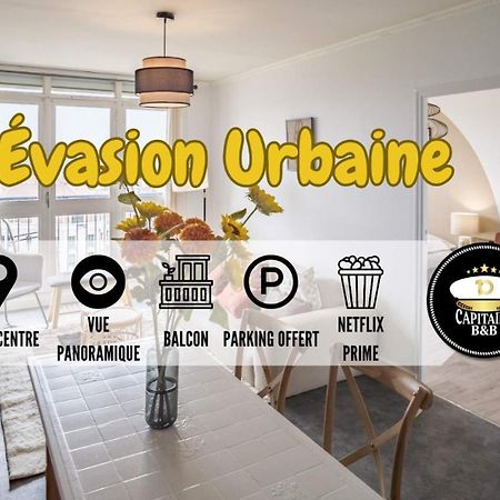 Apartmán Evasion Urbaine - Vue Panoramique - Proche Gare Troyes Exteriér fotografie