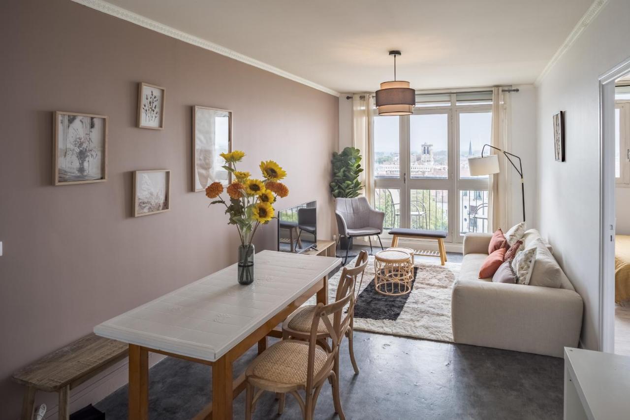 Apartmán Evasion Urbaine - Vue Panoramique - Proche Gare Troyes Exteriér fotografie