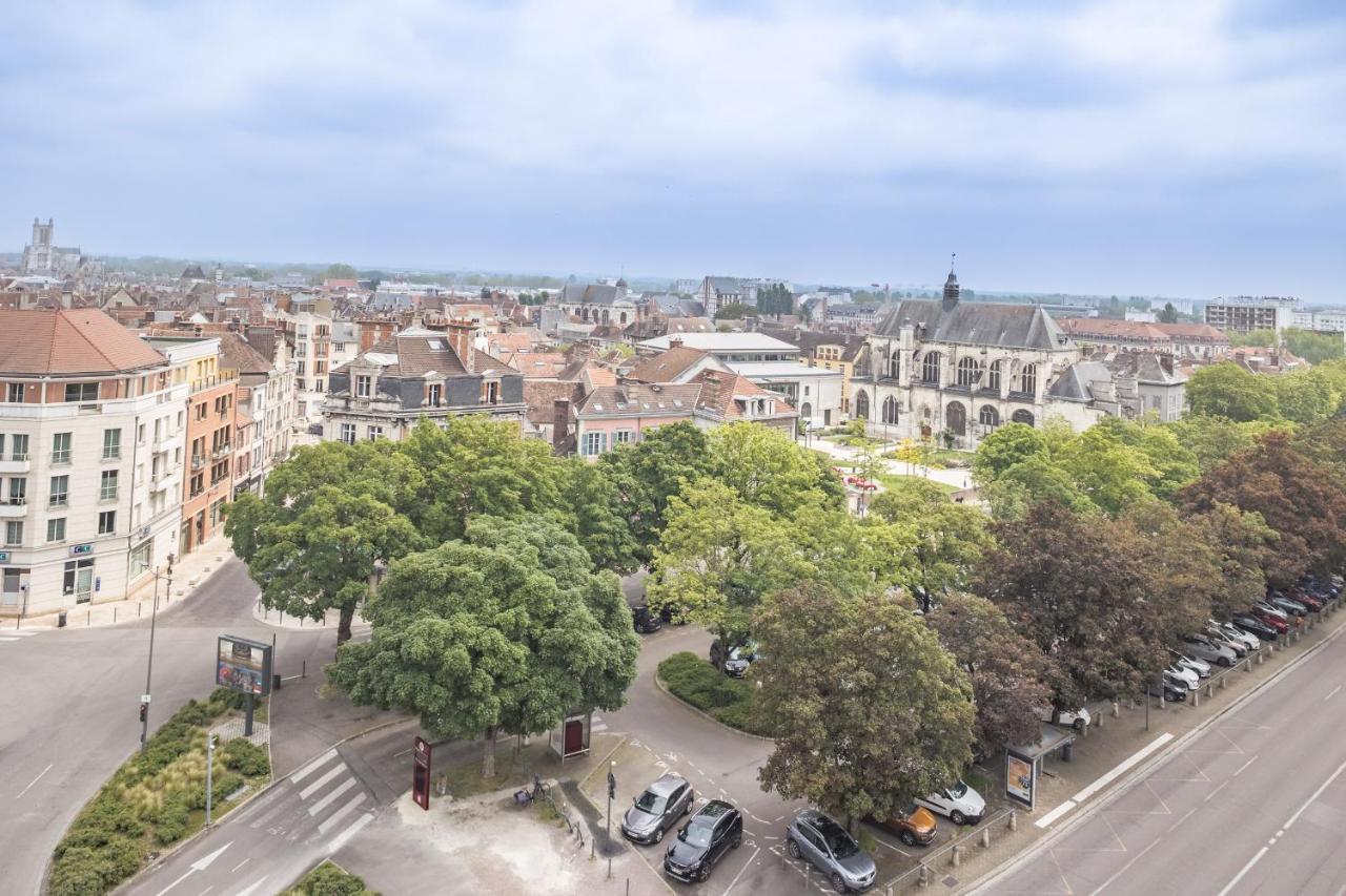 Apartmán Evasion Urbaine - Vue Panoramique - Proche Gare Troyes Exteriér fotografie
