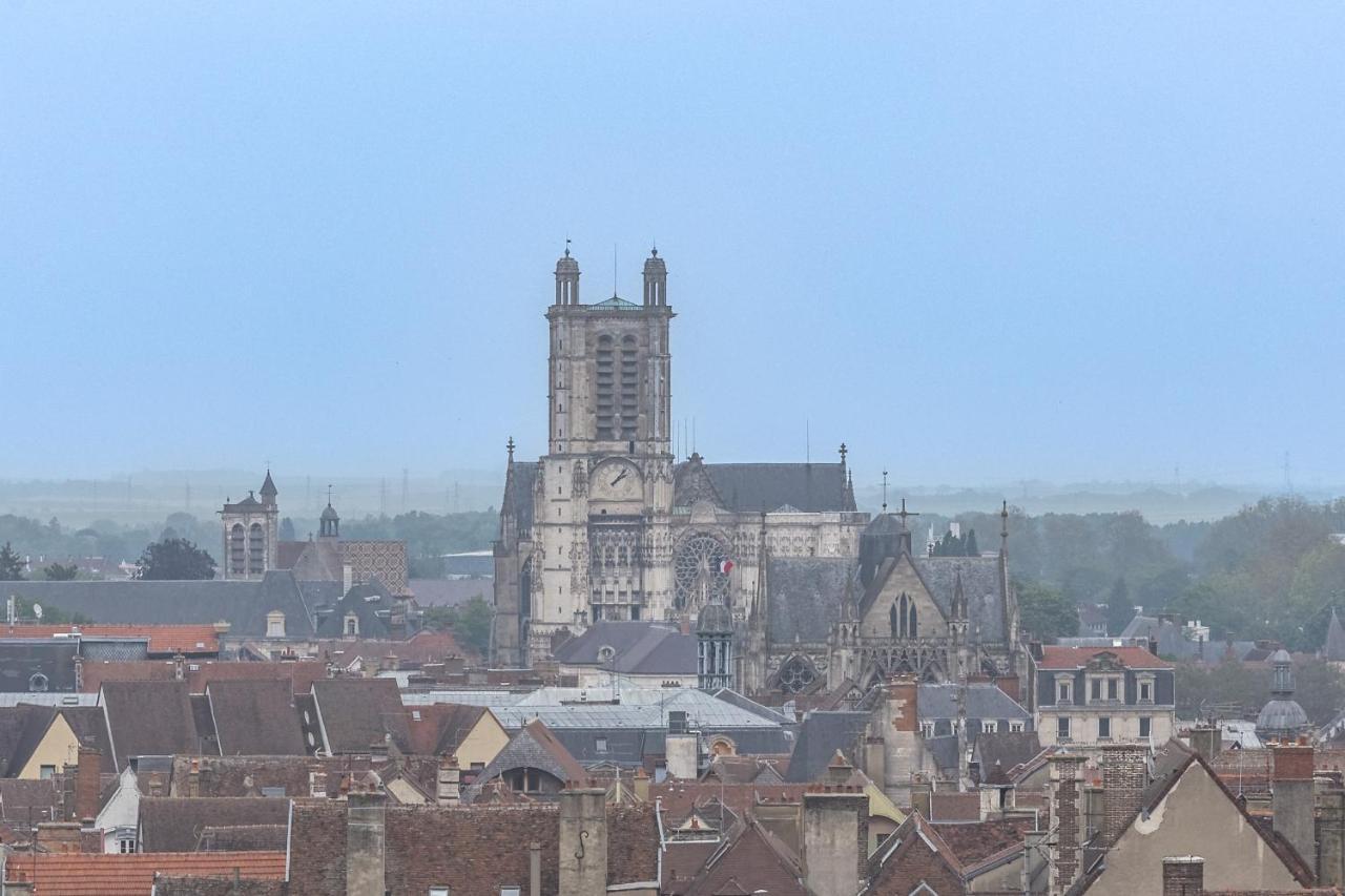 Apartmán Evasion Urbaine - Vue Panoramique - Proche Gare Troyes Exteriér fotografie