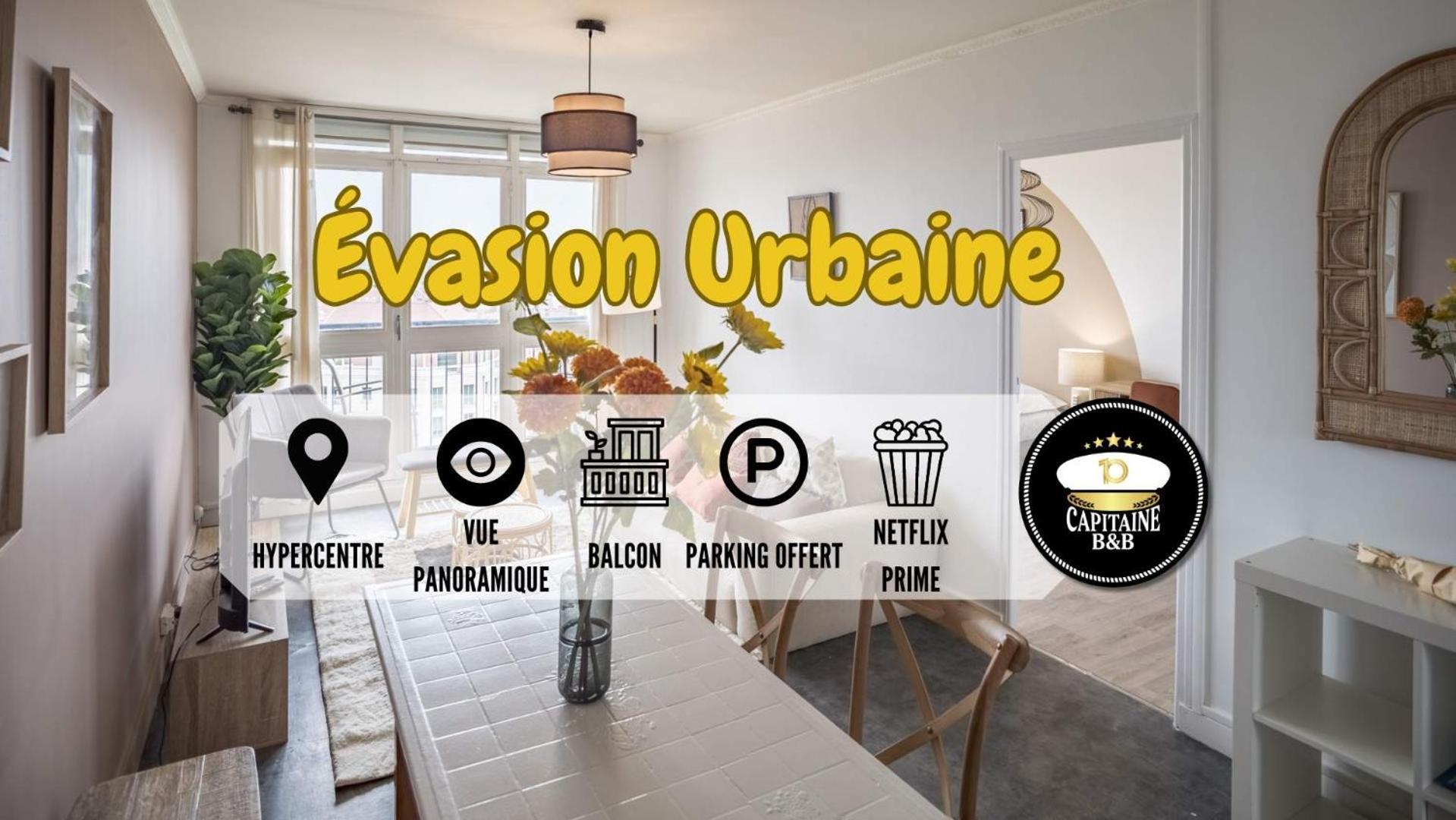 Apartmán Evasion Urbaine - Vue Panoramique - Proche Gare Troyes Exteriér fotografie